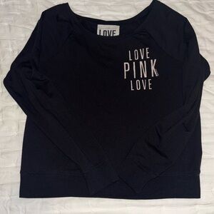 PINK super soft crewneck long sleeve